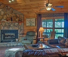 Cozy Sunset View Cabin with Hot Tub and Game Room!