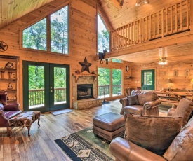 Ellijay Resort Cabin with Game Room and Decks!