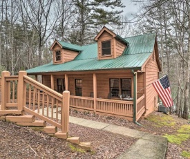 Lakeside Retreat in Ellijay with Game Room and Grill!