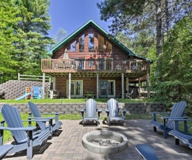 Lakefront Hazelhurst Cabin Dock and Pool Table