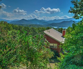 Frog Leap Hiawassee Cabin with Blue Ridge Mtn Views