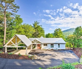 Luxury Lakefront Hiawassee Cottage with Boat Dock!