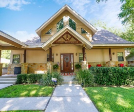 Lake LBJ Waterfront House w/ Private Boat Slip, Swimming Area with Steps to the lake