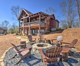 Luxe Mountain Getaway with Game Room and Hot Tub!