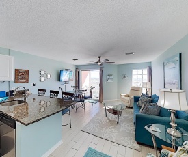 New Listing! Coastal Gem with Pool, 1 Block to Beach condo