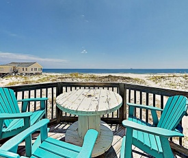 New Listing! Gulf-View Beachfront Getaway With Pool Duplex