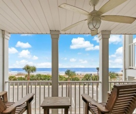 New Listing! Ocean Views, Heated Pool Access, Steps to Beach, Tybee Pier, Restaurants, and Shops!