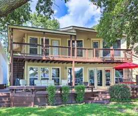 Lakefront Montgomery Home with Porch and Dock!