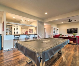 Lavish Lakefront House with Pool Table and Patio!