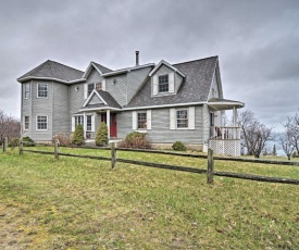 Northport Home with Deck and Panoramic Lake View!