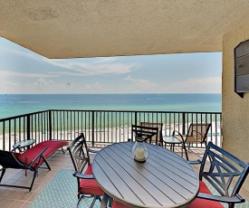 Gulf-Front! Luxury Corner Condo with Pools & Gym condo