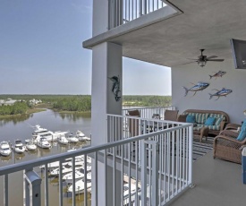 Orange Beach Resort Condo with Scenic Marina Views!