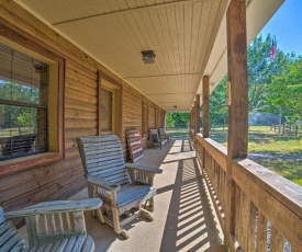 Peaceful Alabama Cabin on Secluded Acreage!