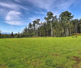 Secluded Palmer Home with Mountain Views!