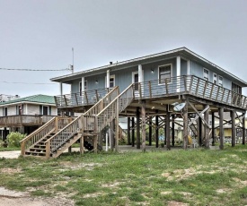 Waterfront Dauphin Island Home with Deck and Boat Dock