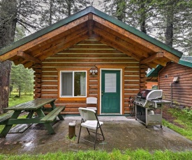 Creekside Seward Cabin with BBQ Fire Pit on 3 Acres!