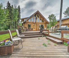 Soldotna Fishing Lodges with Dock on Kenai River!