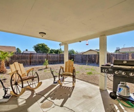 Central Home with Home Office and Patio, 3 Mi to Golf!