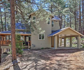 Flagstaff Family Retreat with Patio and Mountain Views