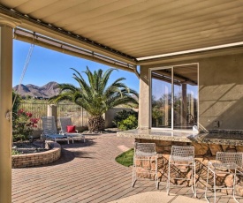 Elegant Desert Oasis with Fire Pit and Mtn View!