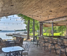 Lakefront Oasis with Hot Tub and Outdoor Kitchen!