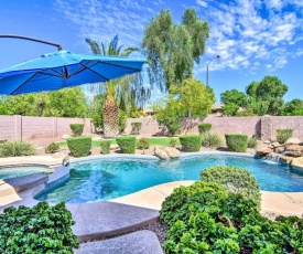 Tranquil Oasis with Fire Pit and Bar about 1 Mi to SanTan!