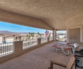 House with Grill, Balcony and Views of Lake Havasu