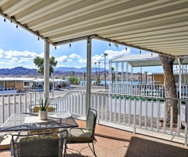 Quiet Escape Steps to Lake Havasu with Views and Grill!