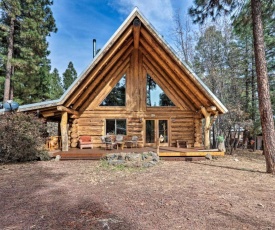 Lakeside Log Cabin Hike and Fish in White Mountains