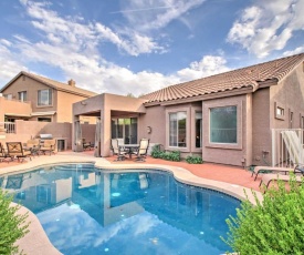 Modern Mesa Oasis with Pool, Patio and Desert View!