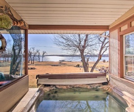 Lake Eufaula Hideaway with Fire Pit and Hot Tub!