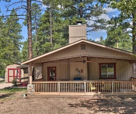 Coconino National Forest Home with Deck and Yard!