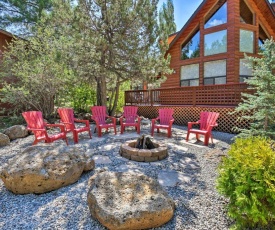 Modern Munds Park Home with Loft, Deck and Fire Pit