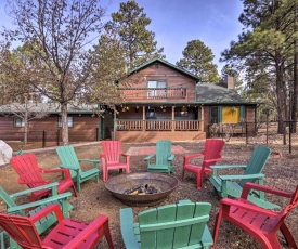 Black Bear Lodge with Deck in Natl Forest!