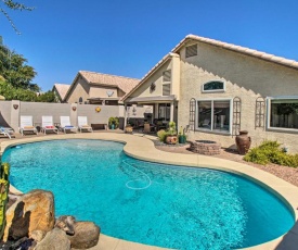 Modern Phoenix Oasis with Heated Pool, Patio and Grill