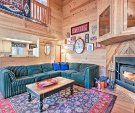 Cozy Cabin with Fireplace, Covered Deck and Gas Grill!