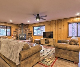 Inviting Bear Pine Cabin with Porch and Deck!