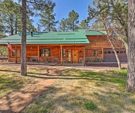 Expansive Family Cabin with 2 Decks and Game Room