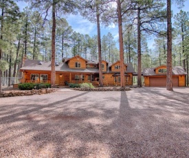 Luxe Cabin with Game Room 1 Mi to Rainbow Lake!