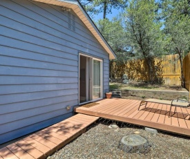 Prescott Cabin with Yard and Deck - 6 Miles to Town!