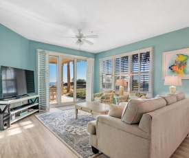 106E ~ Bright 3BR/3BA corner condo with Gulf view