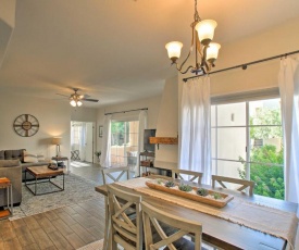 Chic Condo with Patio, Gym and Pool 9 Mi to Old Town!