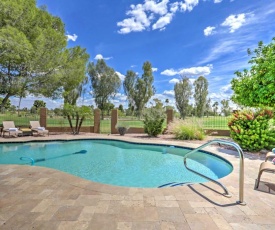 Scottsdale Golf Course Home with Private Pool and BBQ!