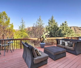 Oak Creek Village Home with Deck, Yard and Red Rock Views