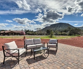 Red Rock Country Home with Patio and Mountain Views!