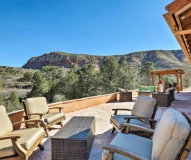 Secluded Sedona Home with Patio and Red Rock Views