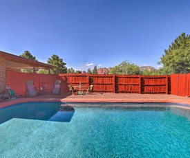 Sedona Home on 1 Acre with Pool and Red Rock Views!