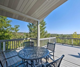 Hilltop Haven with Deck and Natl Forest Views!