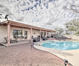 Casa De Rancho Feliz with Hot Tub and Mountain View!