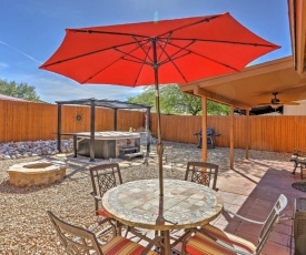 East Tucson House with Private Backyard and Fire Pit